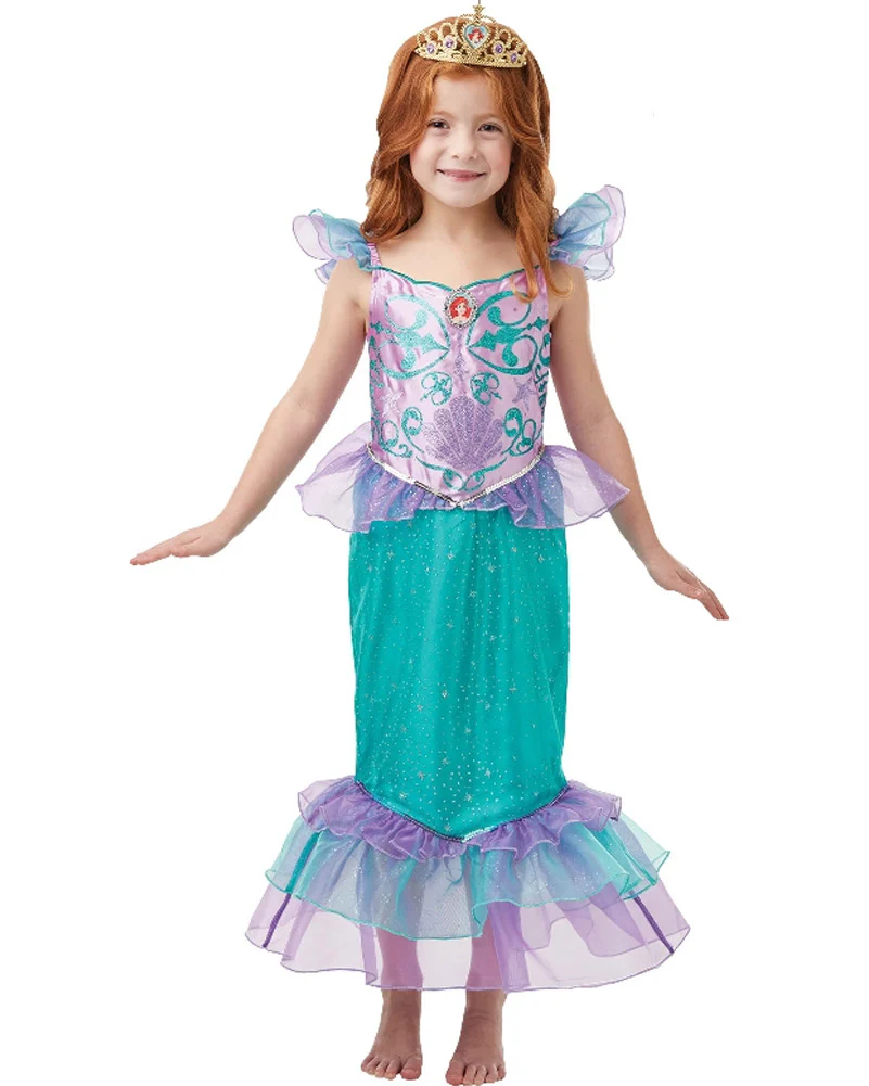 Disney Ariel Glitter and Sparkle Girls Book Week Costume