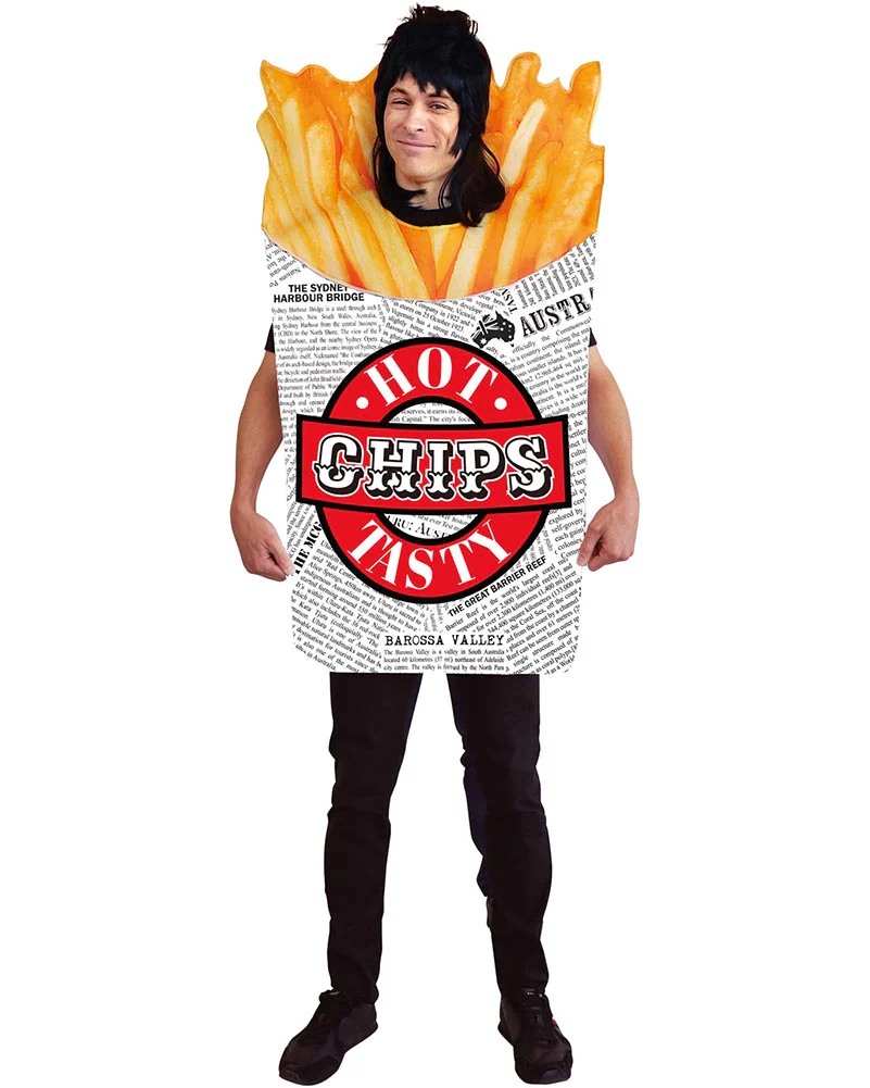 Aussie Hot Chips Adult Costume
