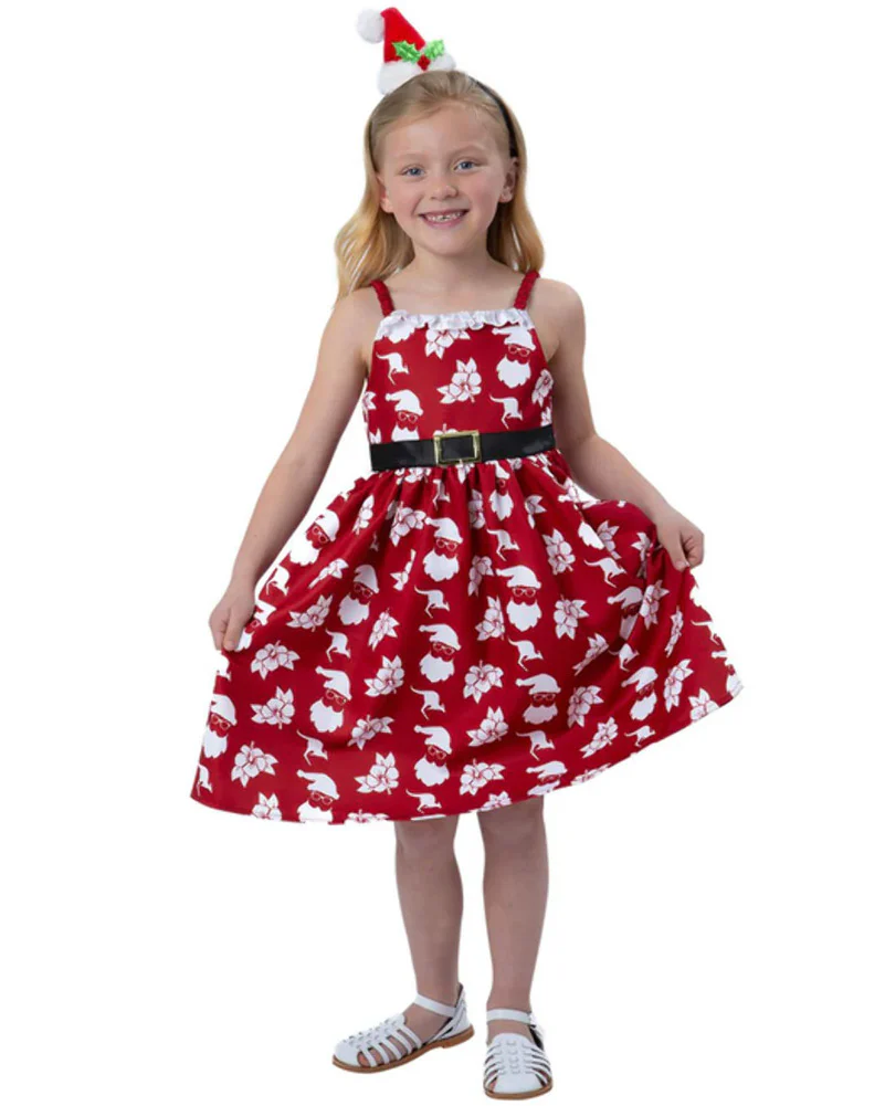 Australian Christmas Dress Toddler and Girls Christmas Costume - Image 2