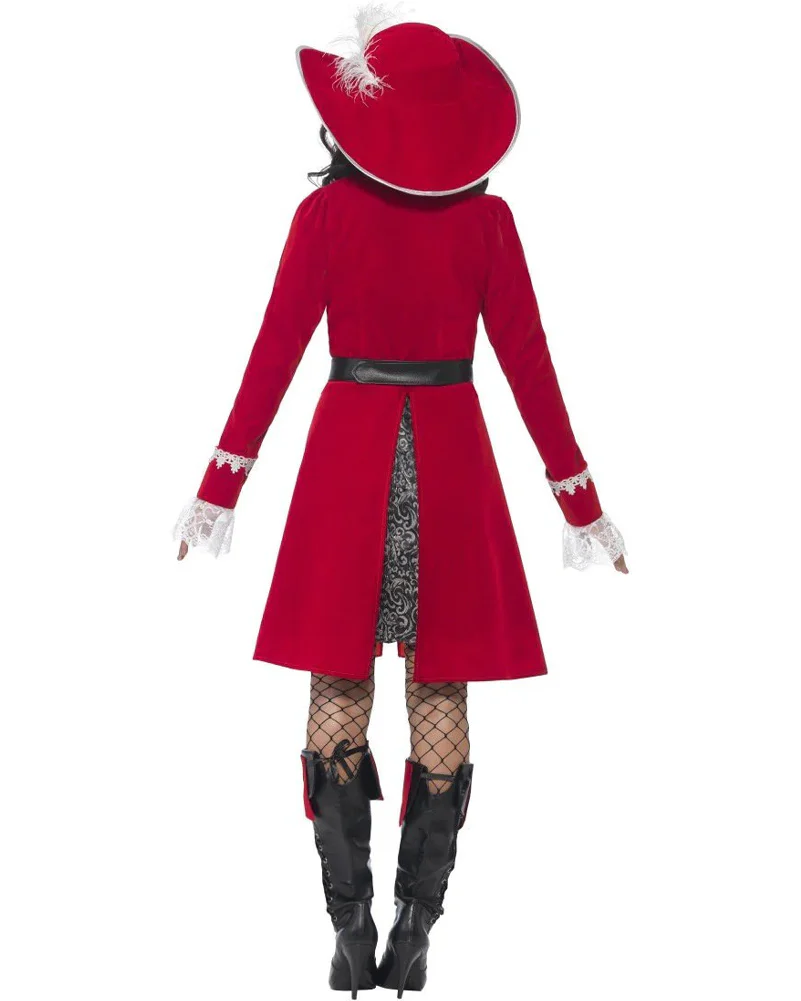 Authentic Lady Captain Deluxe Womens Book Week Costume - Image 2