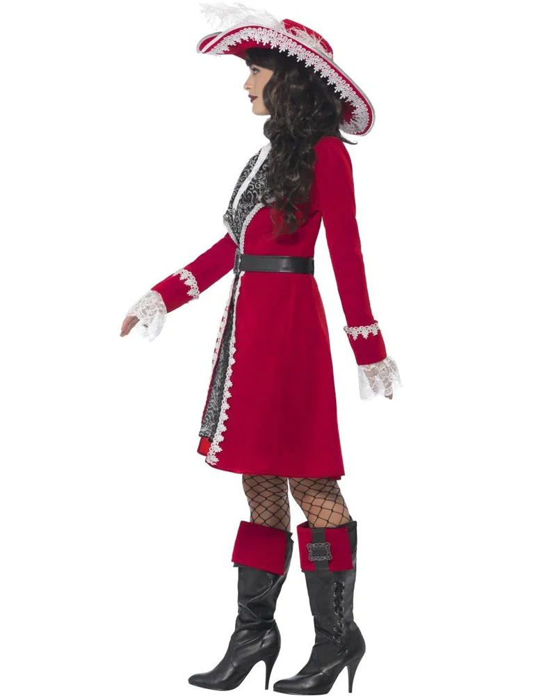 Authentic Lady Captain Deluxe Womens Book Week Costume - Image 3