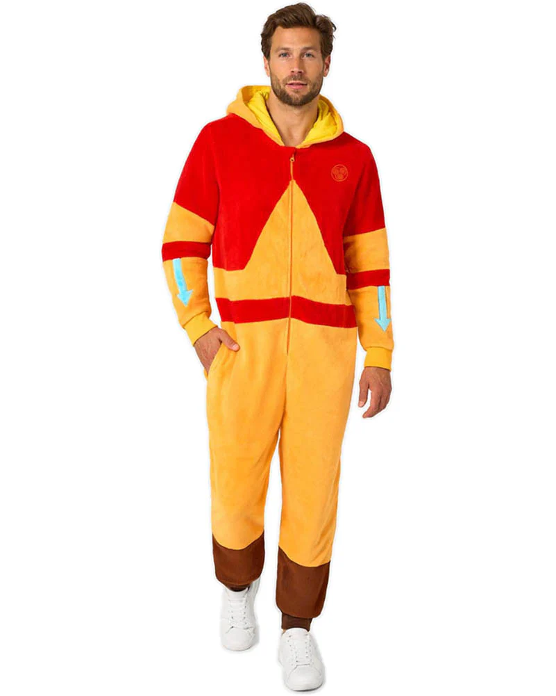 Avatar Aang Opposuit Adult Onesie - Image 7