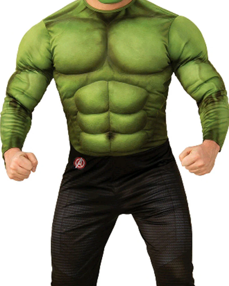 Avengers Endgame Deluxe Hulk Mens Costume - Image 3