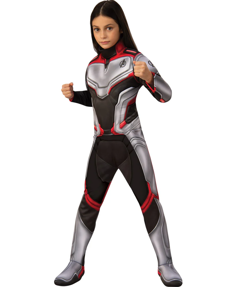 Avengers Endgame Deluxe Team Suit Kids Costume - Image 3