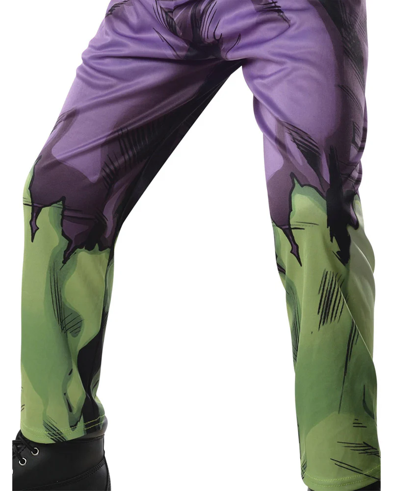 Avengers Hulk Deluxe Boys Costume - Image 4