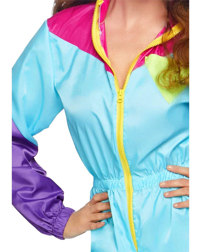 Awesome 80s Track Suit Womens Costume - Image 5