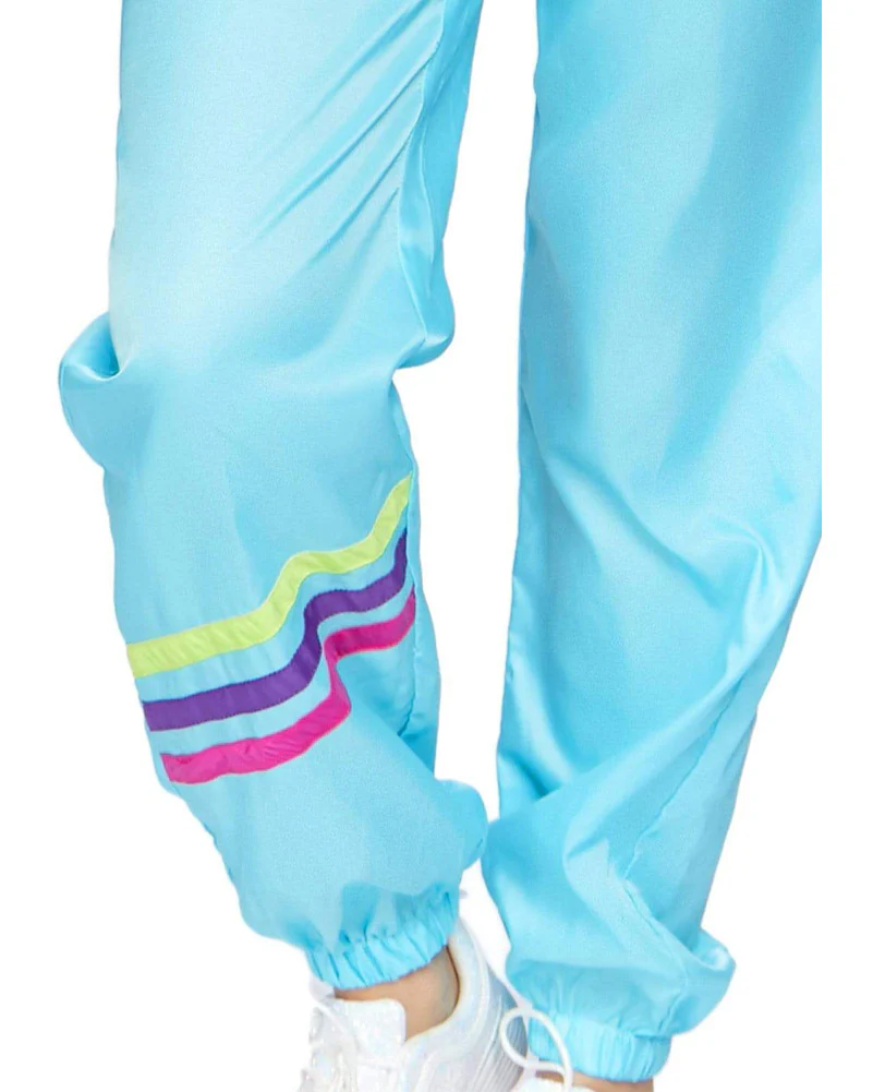 Awesome 80s Track Suit Womens Costume - Image 6