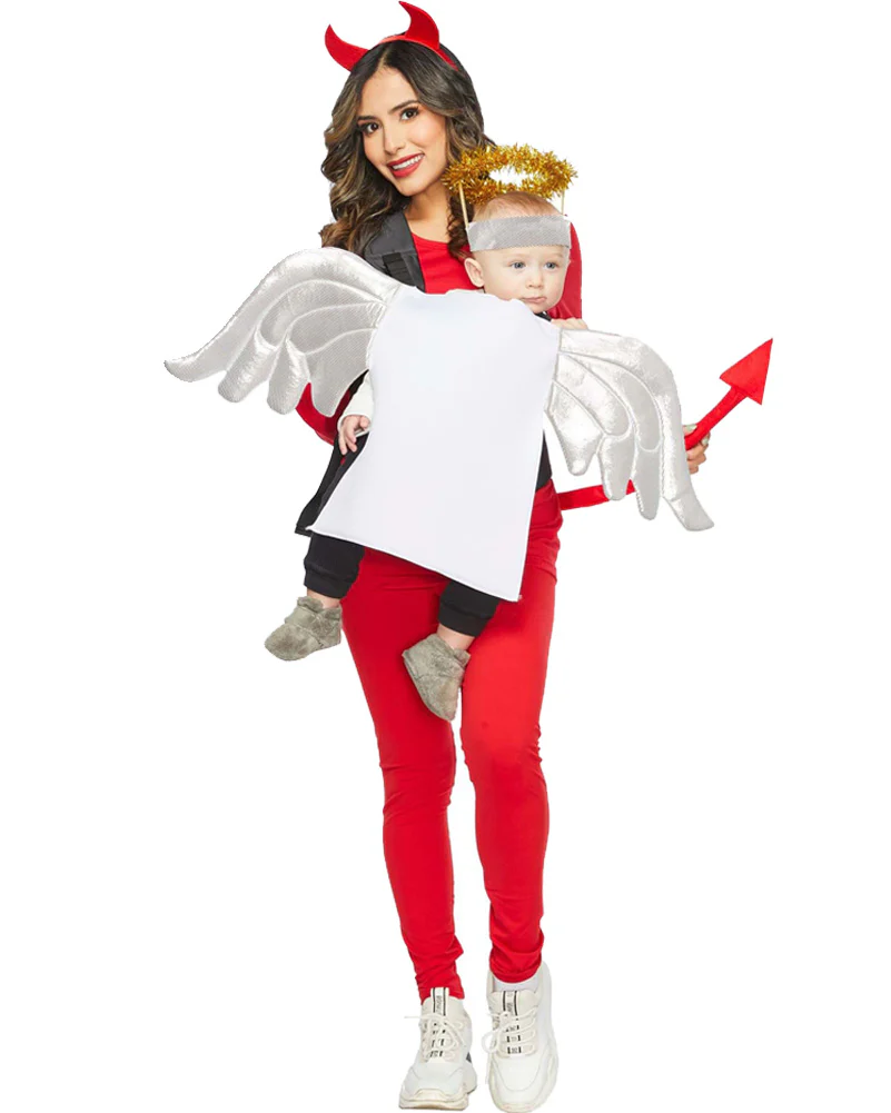 Baby and Me Devil and Angel Baby and Adult Costume - Image 3