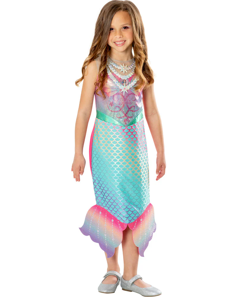 Barbie Colour Change Mermaid Girls Costume - Image 2