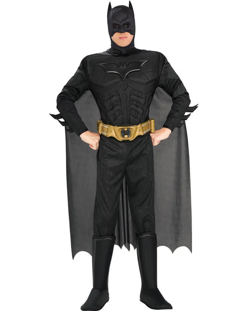 Batman Dark Knight Rises Deluxe Mens Muscle Chest