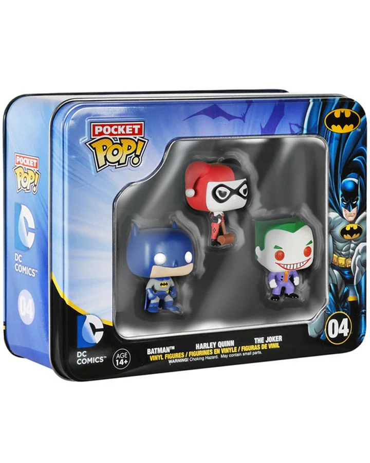 Batman Pocket Pop Vinyl Trio of Figures - Image 3