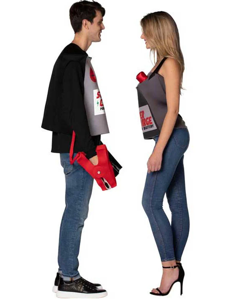 Battery Jumper Cables Couple Costume - Image 2