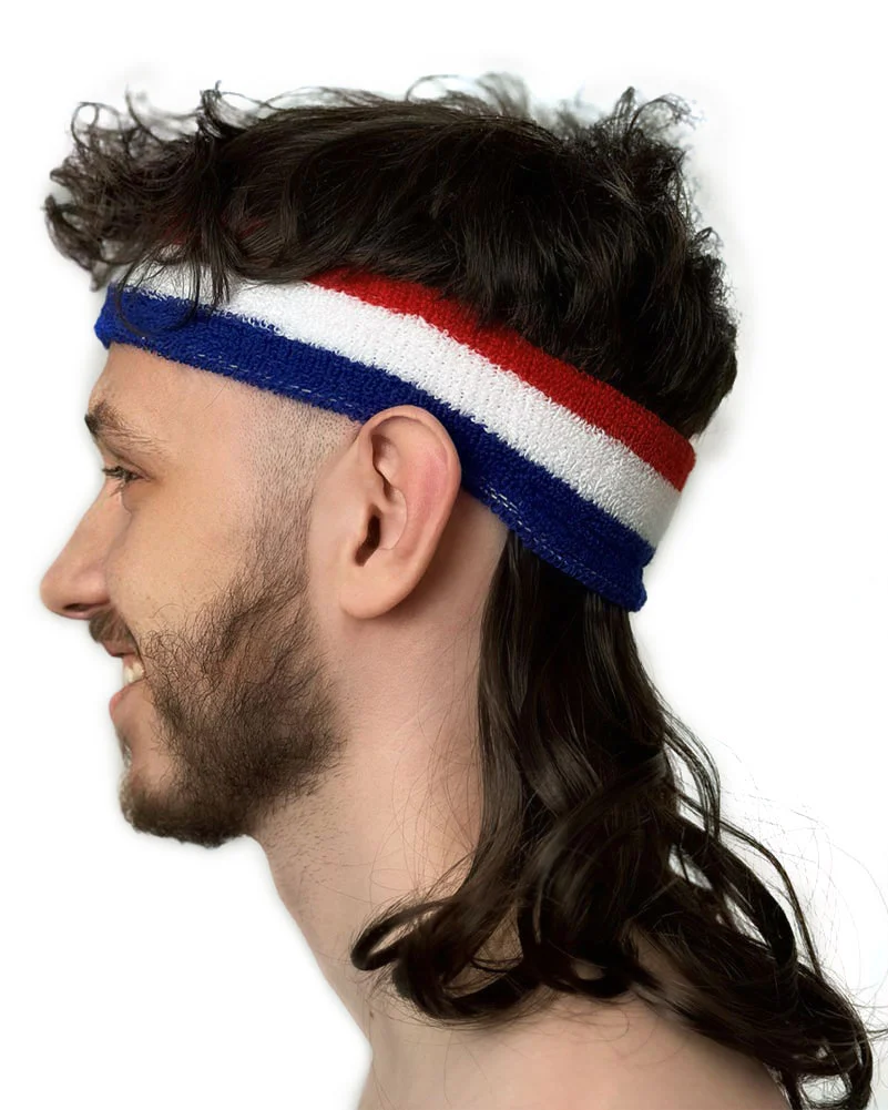 Bazza The Razzler Brown Magic Mullet Headband - Image 2