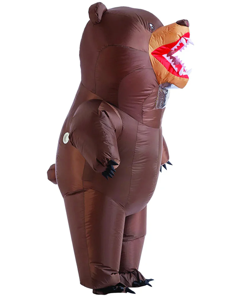Bear Inflatable Adult Costume - Image 4