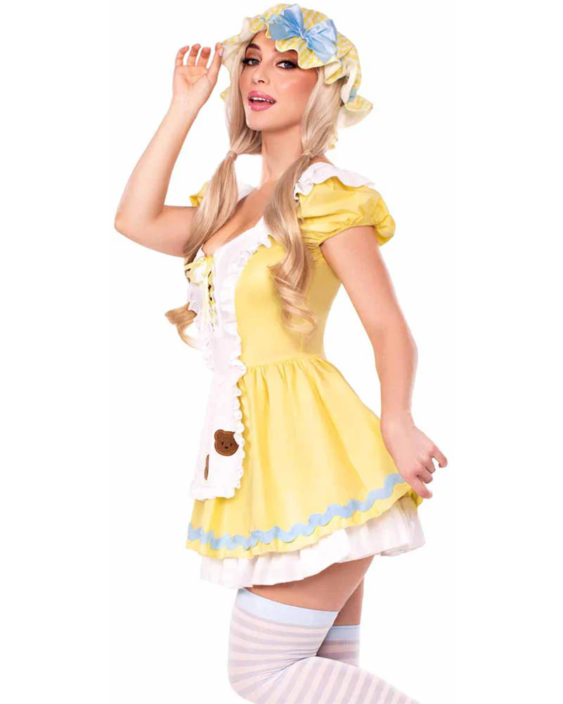 Beary Cute Goldilocks Womens Costume - Image 4