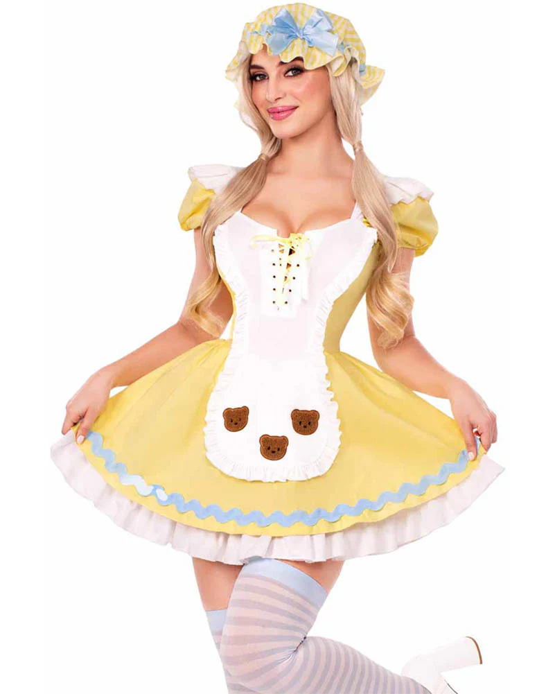 Beary Cute Goldilocks Womens Costume - Image 5