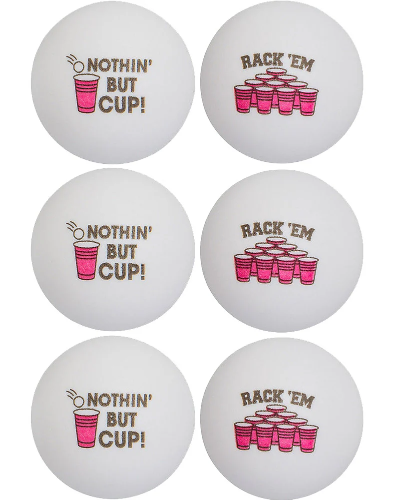 Beer Pong Balls Pack of 6