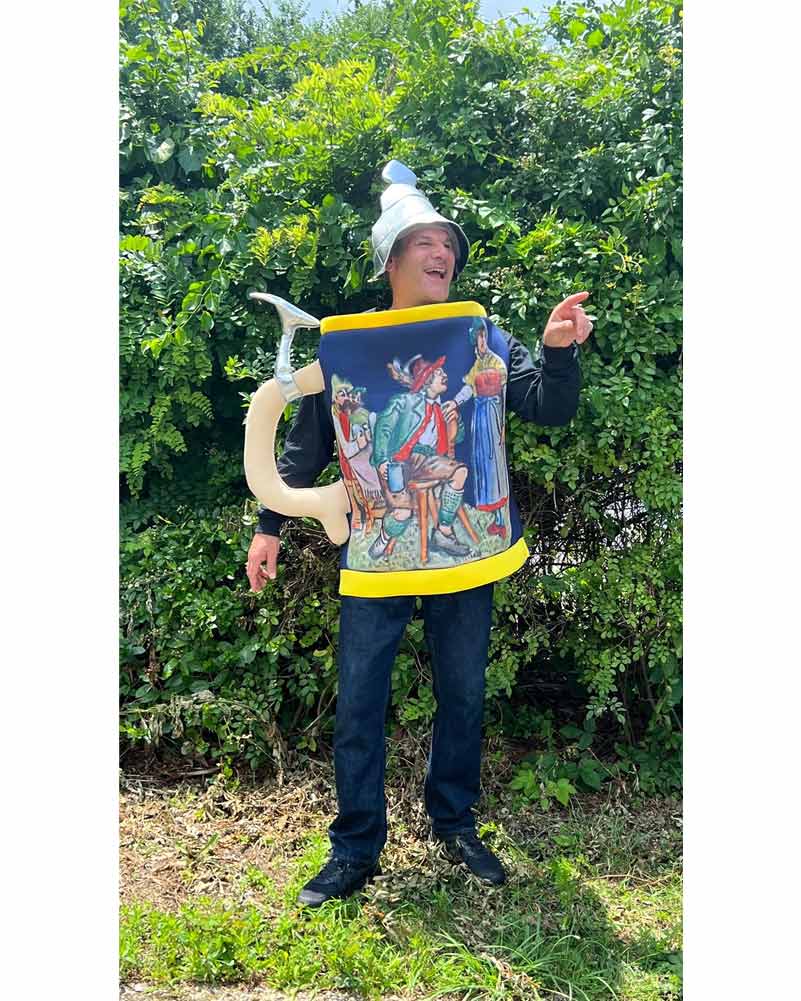 Beer Stein Adult Costume - Image 4