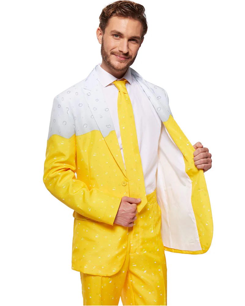 Beer Yellow Mens Suitmeister - Image 3