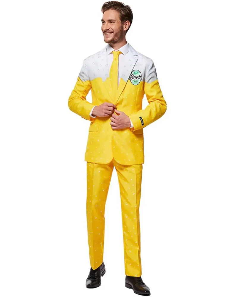 Beer Yellow Mens Suitmeister - Image 6