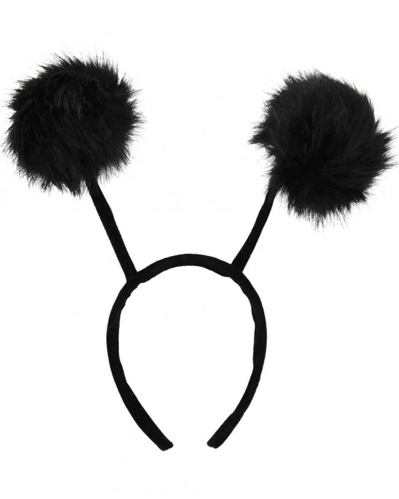 Bendy Bug Pom Antennae Deluxe Headband - Image 4