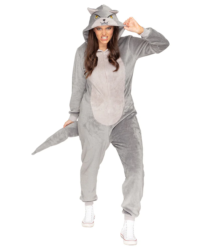Big Bad Wolf Deluxe Adults Book Week Costume - Image 3