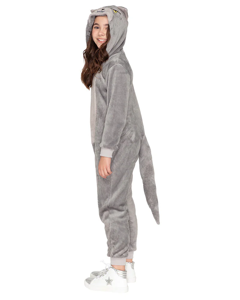 Big Bad Wolf Deluxe Kids Book Week Costume Jumpsuit - Image 5