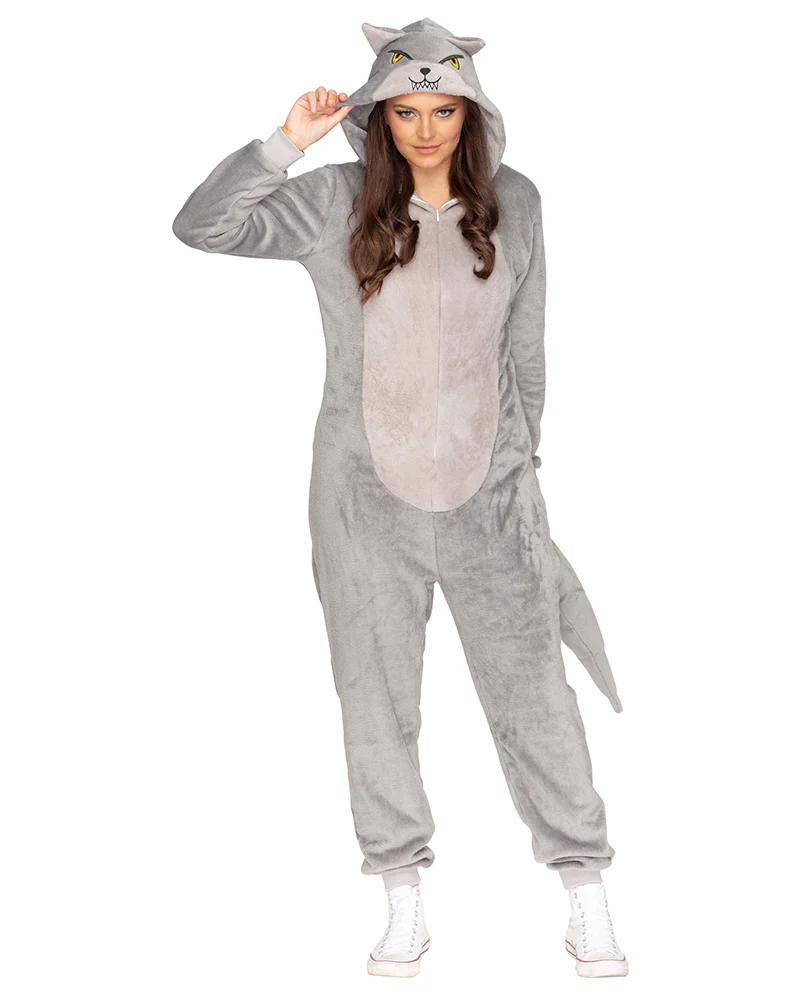 Big Bad Wolf Deluxe Plus Size Adults Book Week Costume - Image 5