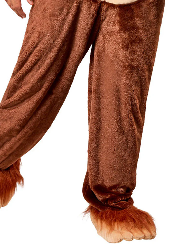 Big Foot Furry Onesie Mens Costume - Image 2