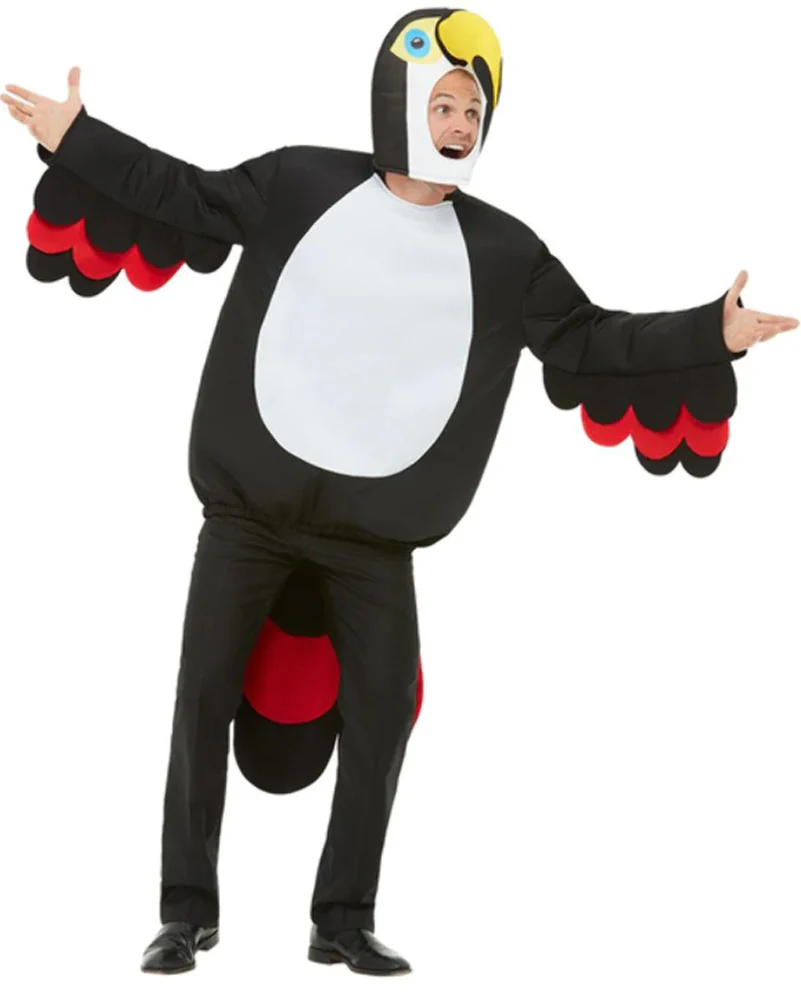 Bird of Paradise Toucan Adult Costume - Image 3