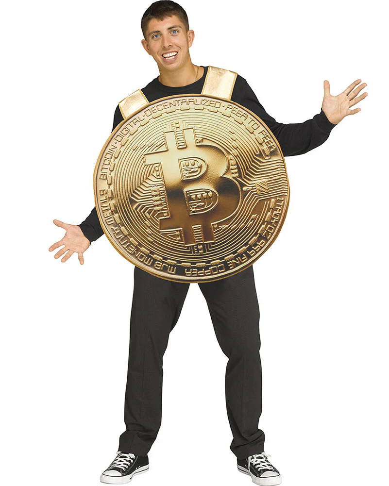 Bitcoin Adult Costume