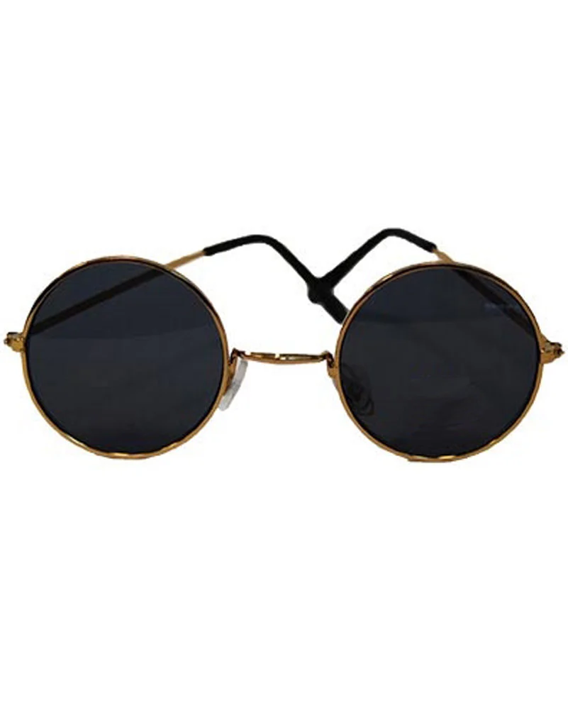 Black 1960s Lennon Glasses - Image 2