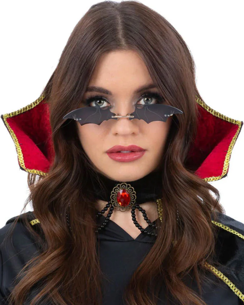 Black Bat Wing Lens Sunglasses