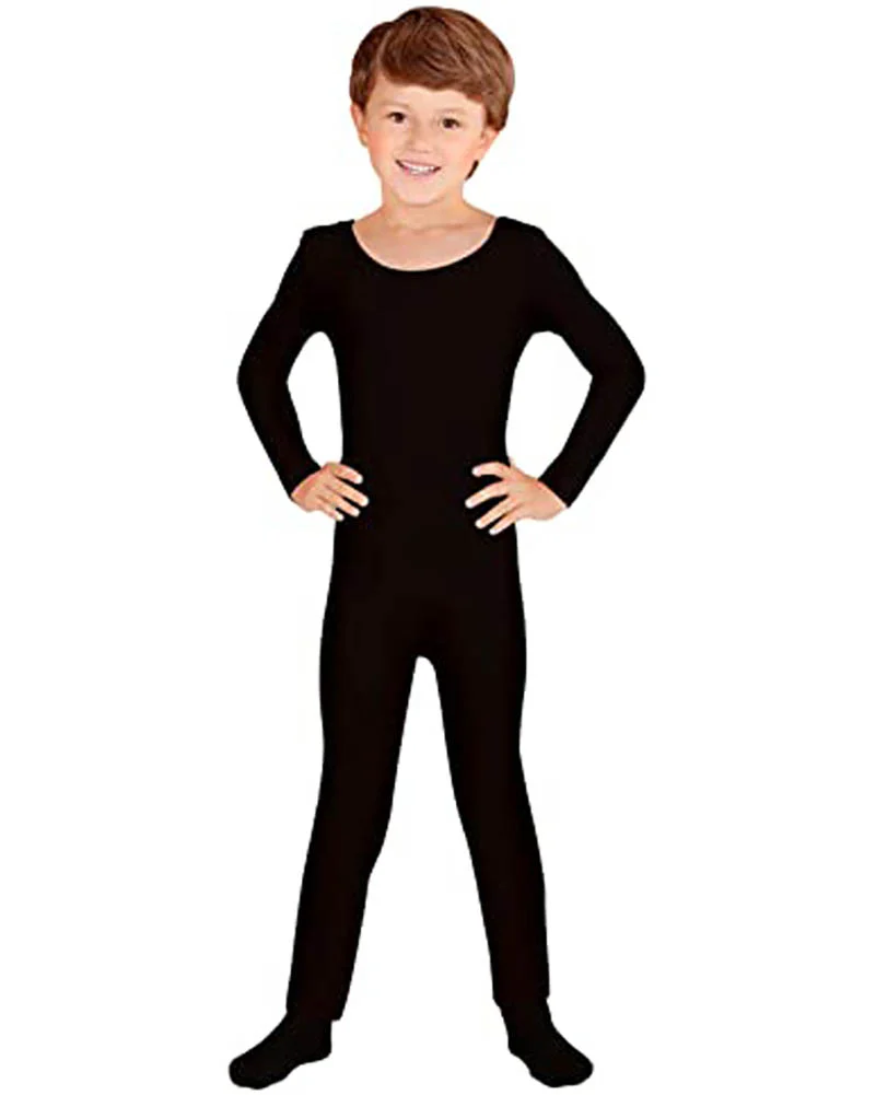 Black Bodysuit Kids Costume - Image 3