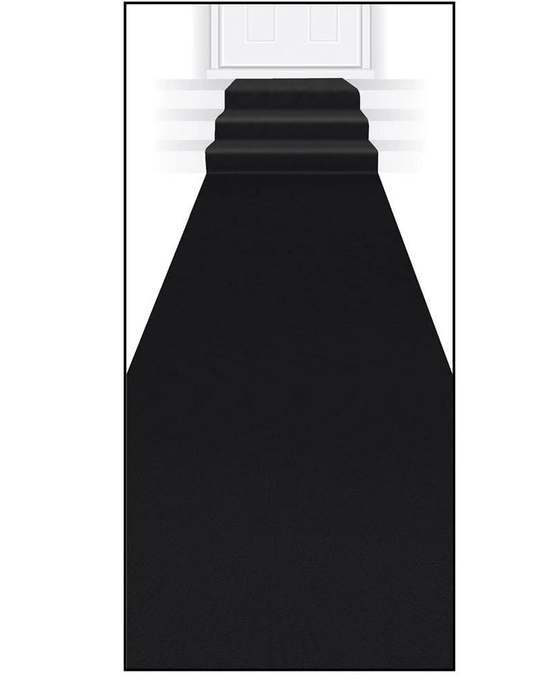 Black Floor Runner 4.5m