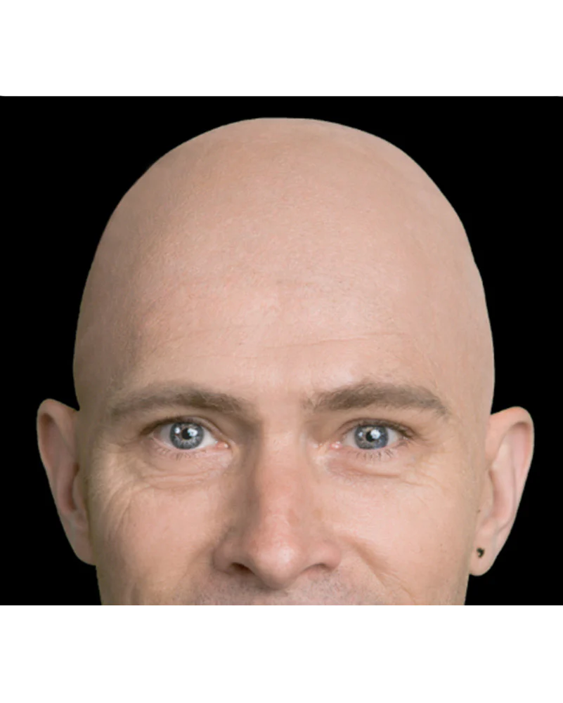 Black Label Blush Pink Bald Cap - Image 4