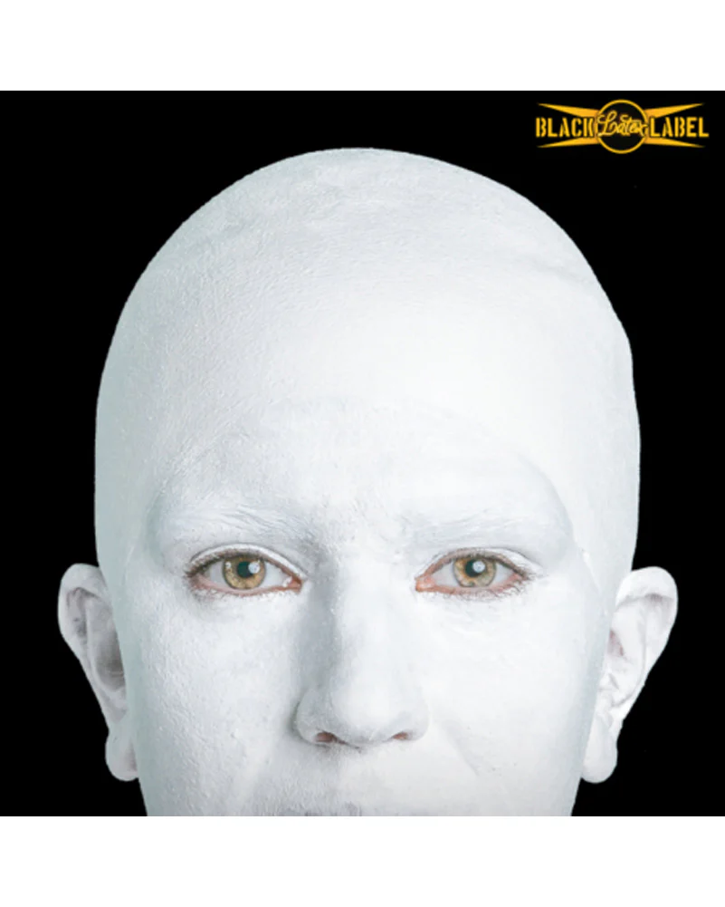 Black Label White Bald Cap - Image 4