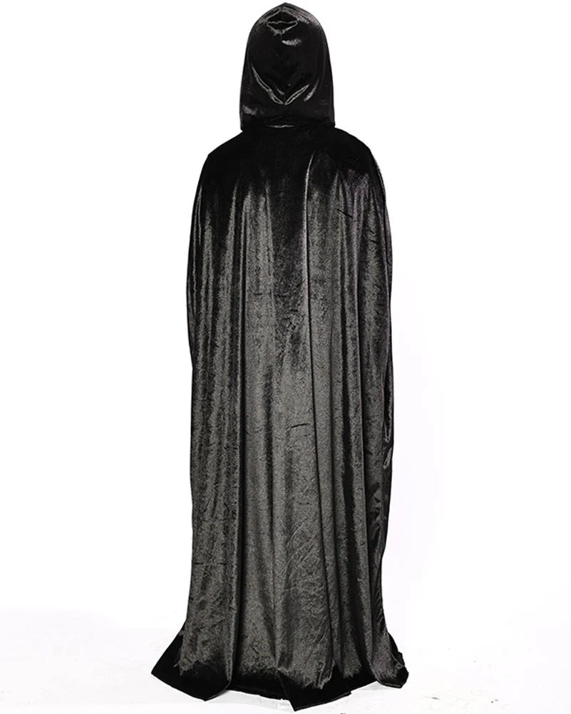 Black Velvet Deluxe Kids Cape - Image 4