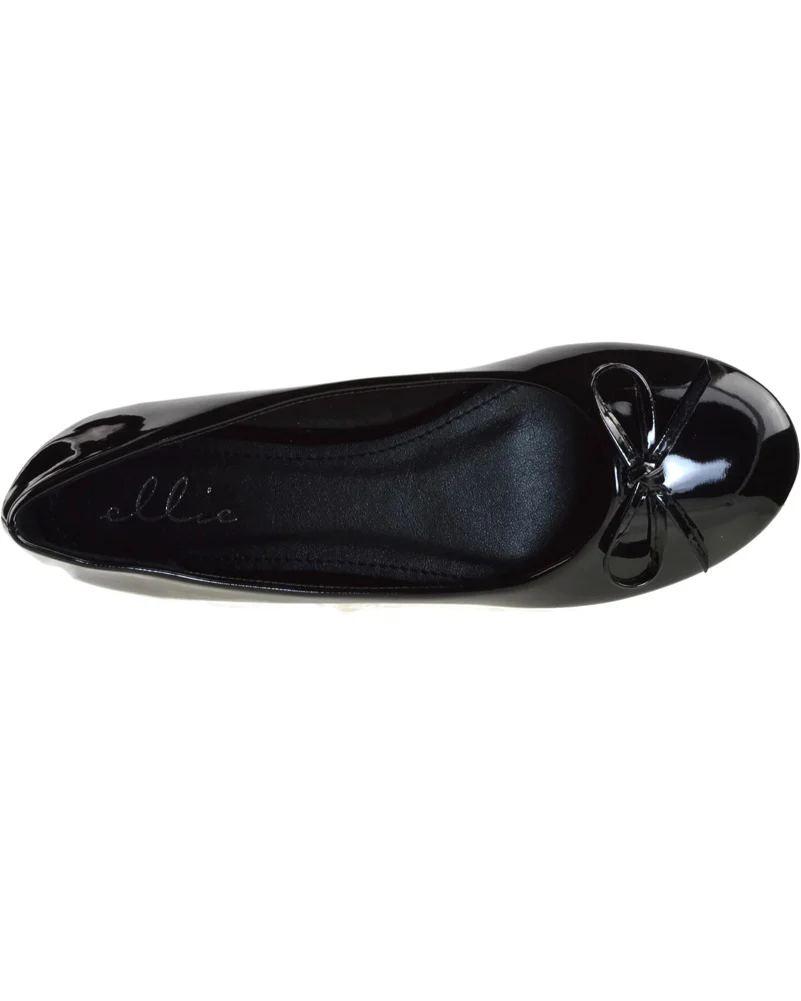 Black Womens Ballet Flats - Image 2