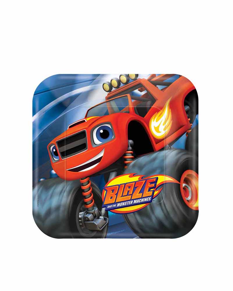 Blaze 23cm Plates Pack of 8 - Image 2