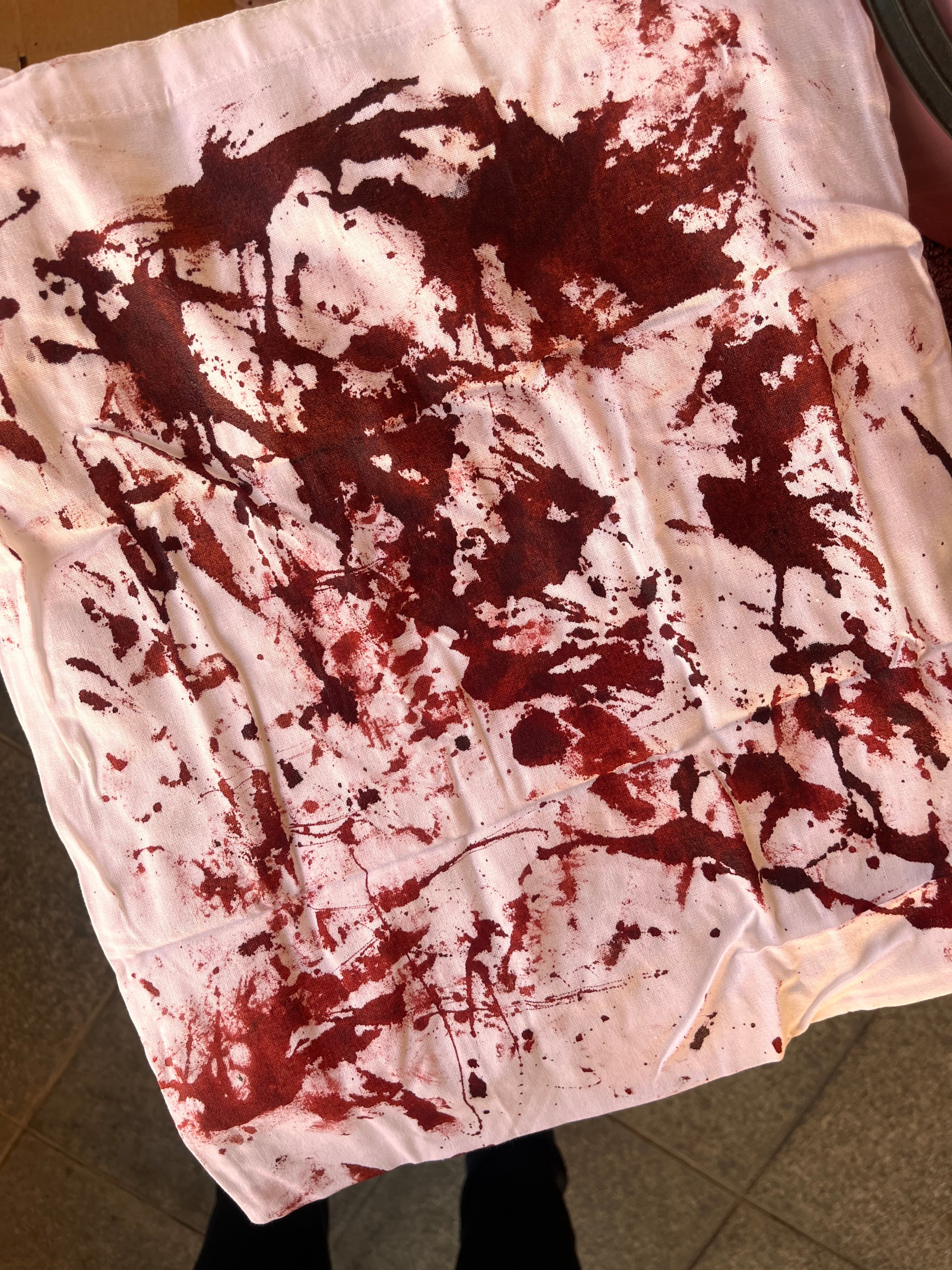 Blood Spattered Tote Bag - Image 3