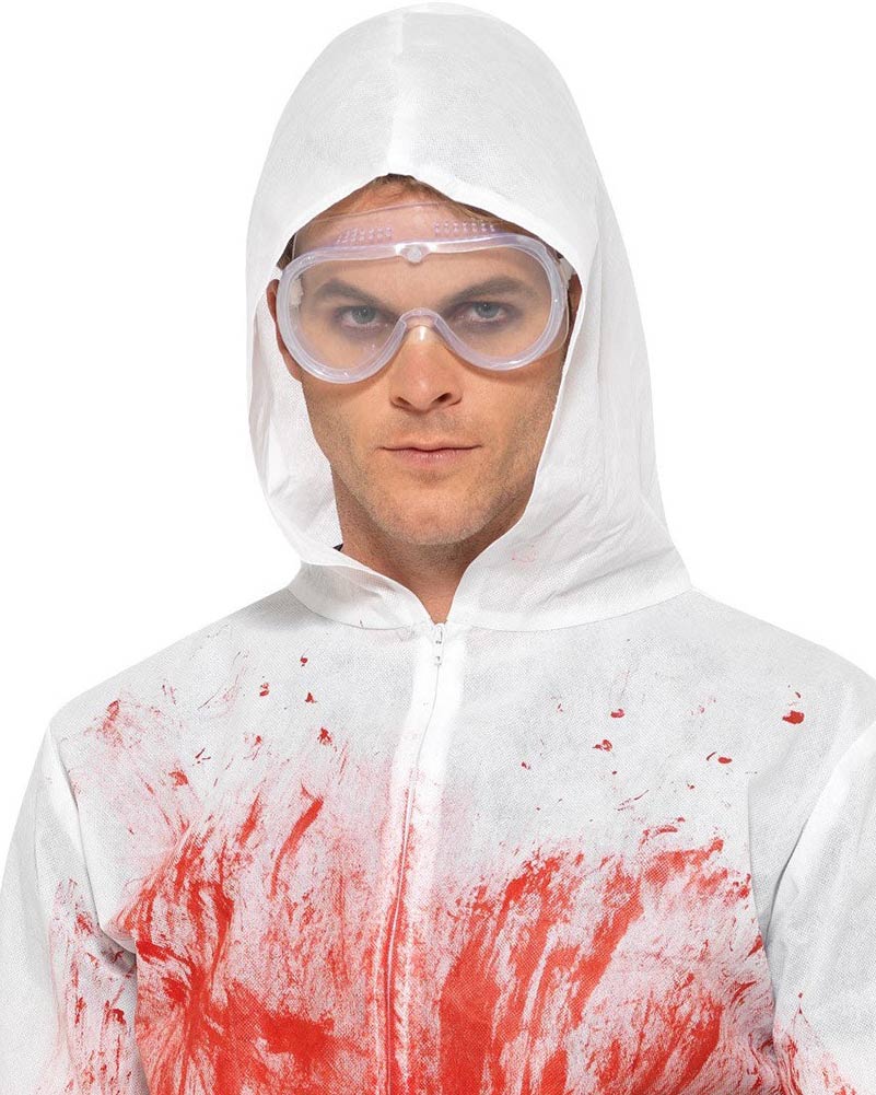 Bloody Forensic Overalls Adult Costume - Image 5