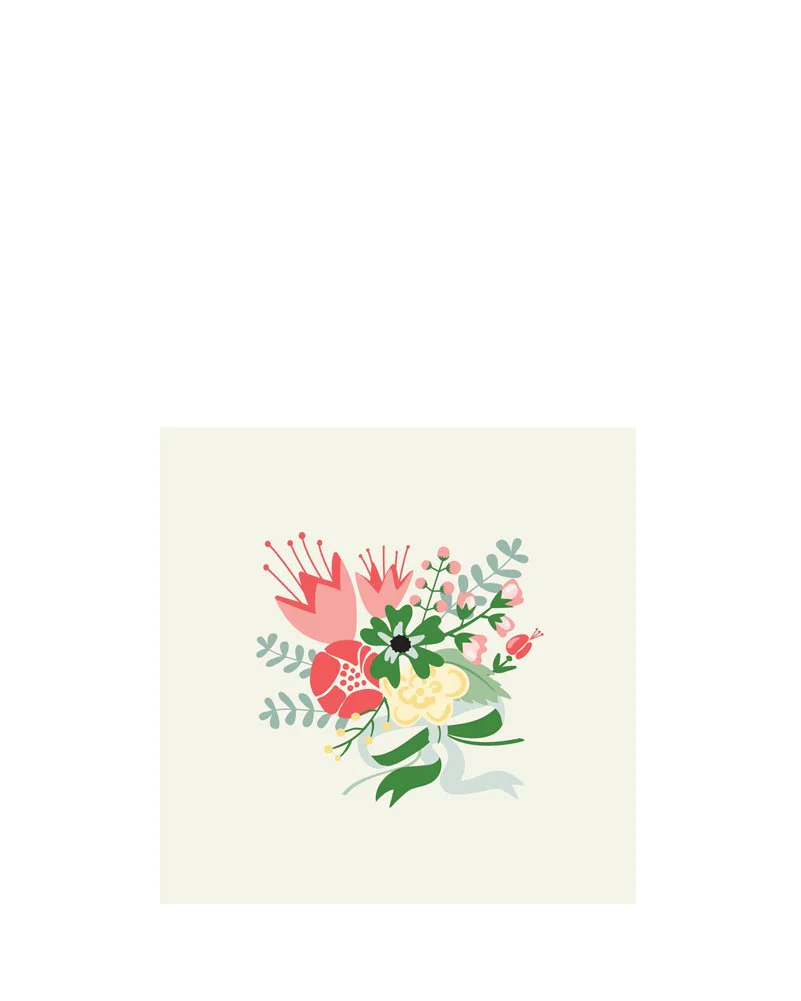 Bloom Wristlet Beverage Napkin Pack of 24