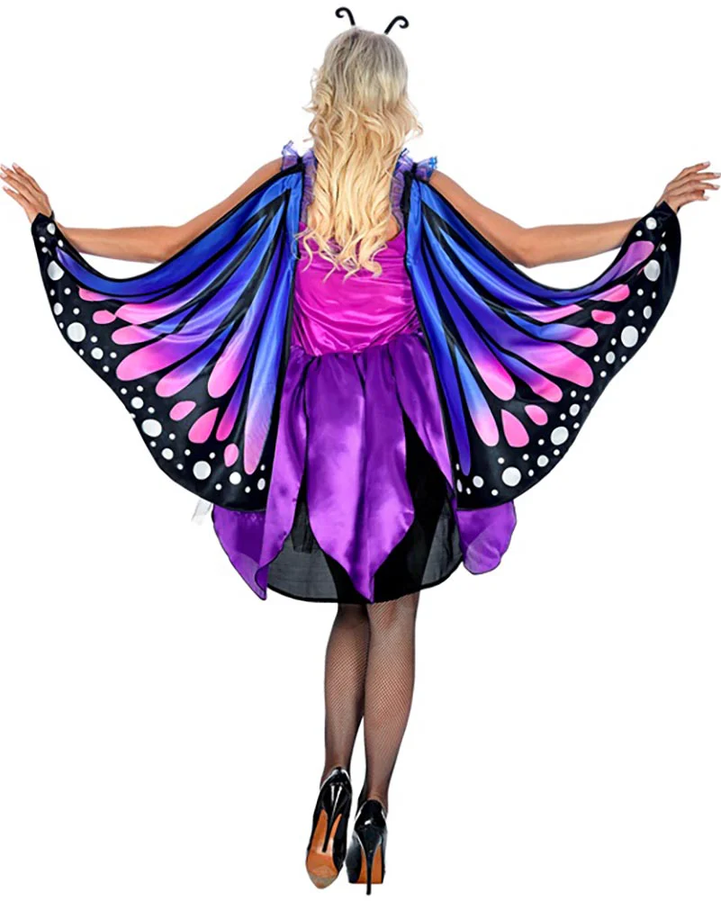 Blue Butterfly Womens Costume - Image 2