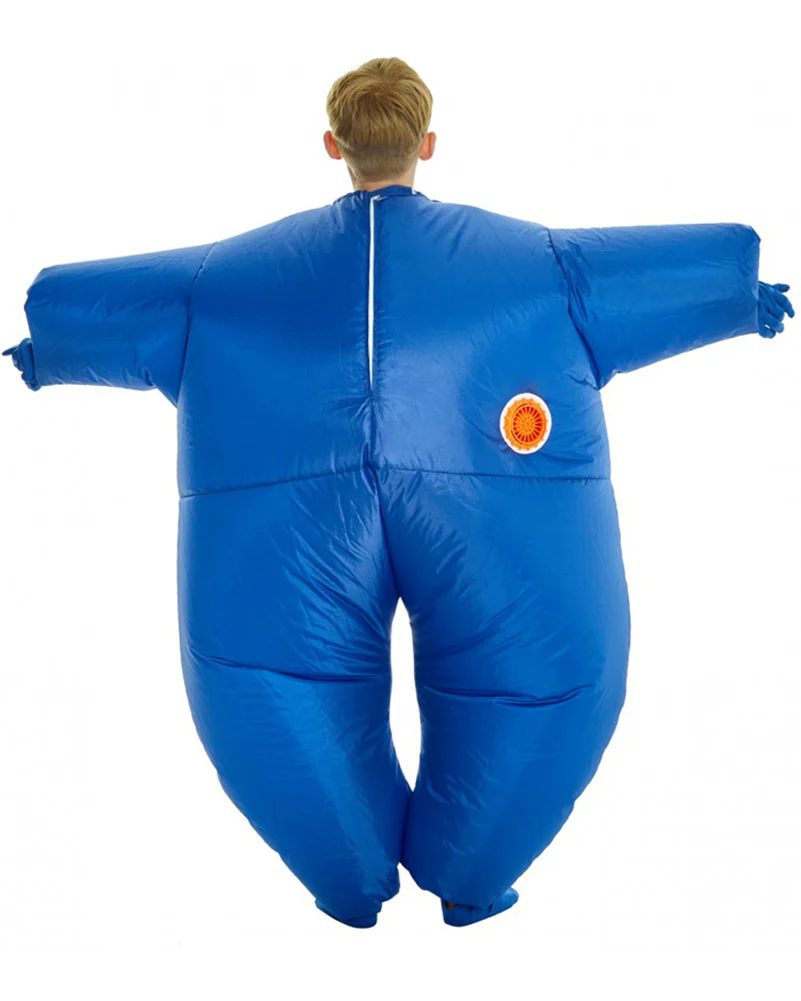 Blue Megamorph Inflatable Kids Costume - Image 4