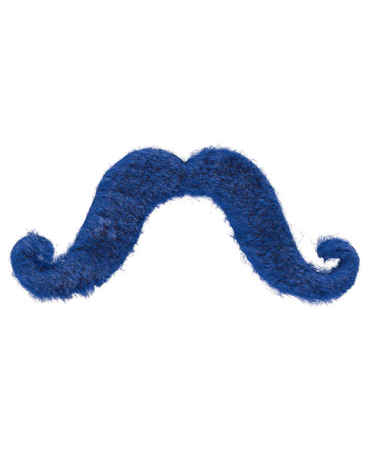 Blue Moustache