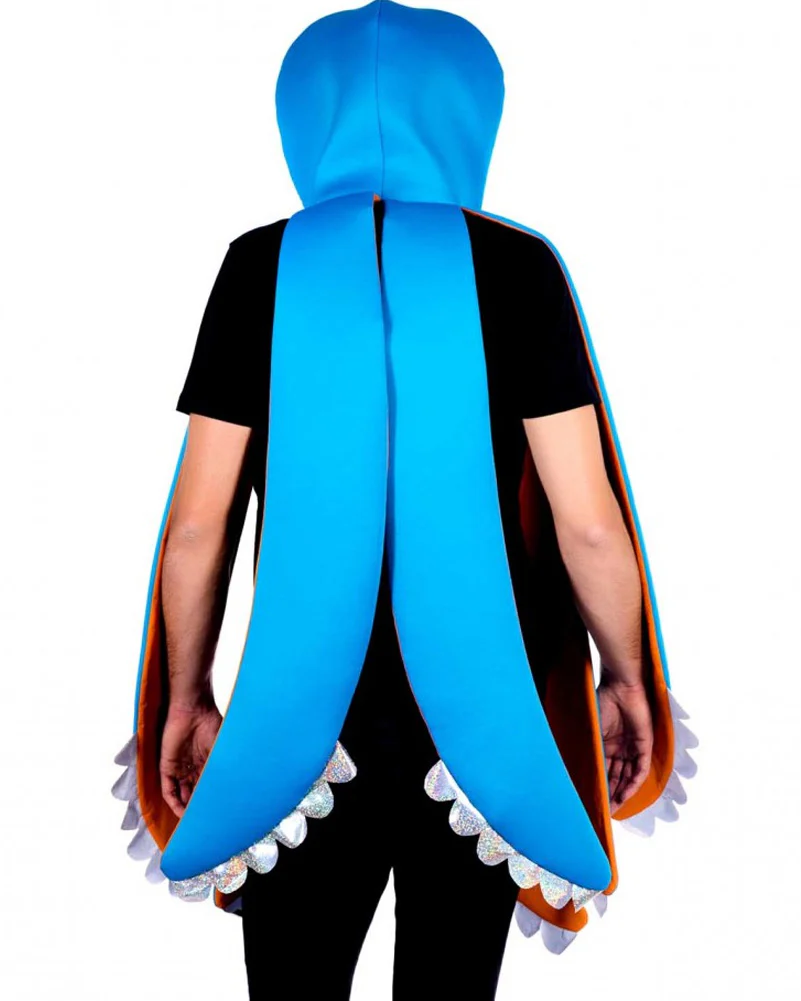 Blue Octopus Adult Costume - Image 2
