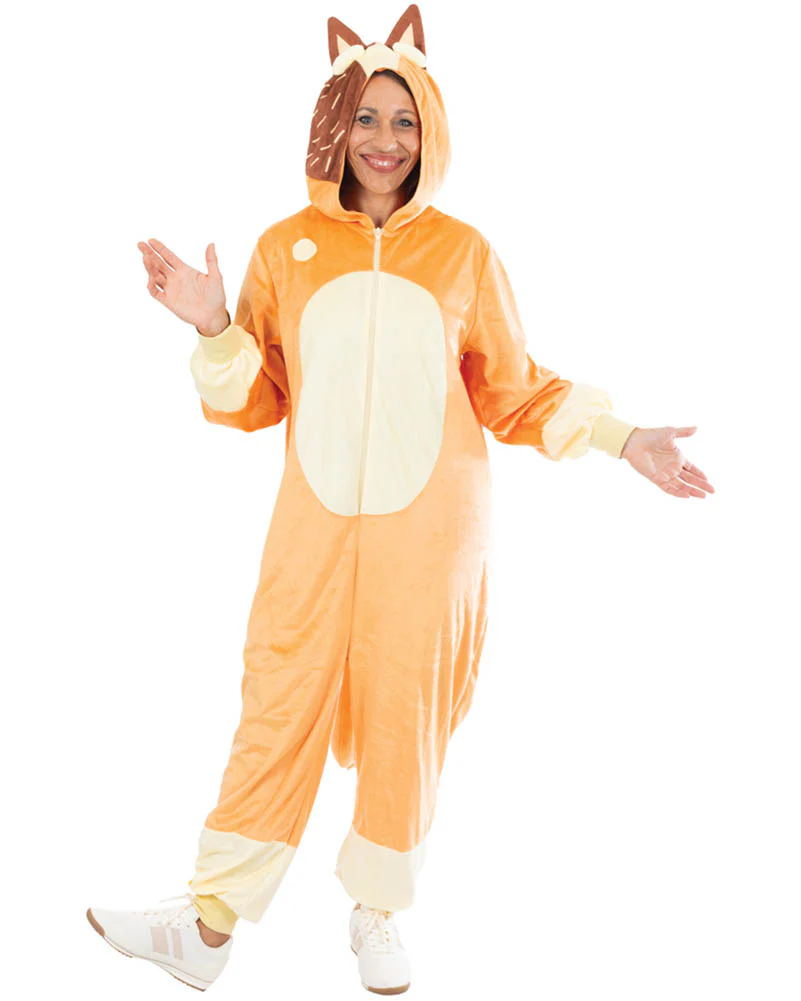 Bluey Chilli Onesie Adult Costume - Image 2