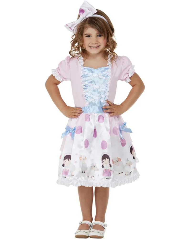 Bo Peep Girls Toddler Book Week Costume
