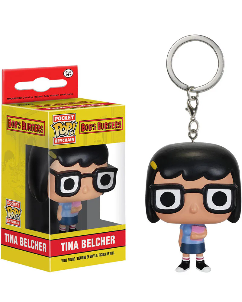 Bobs Burgers Tina Pop Vinyl Keychain